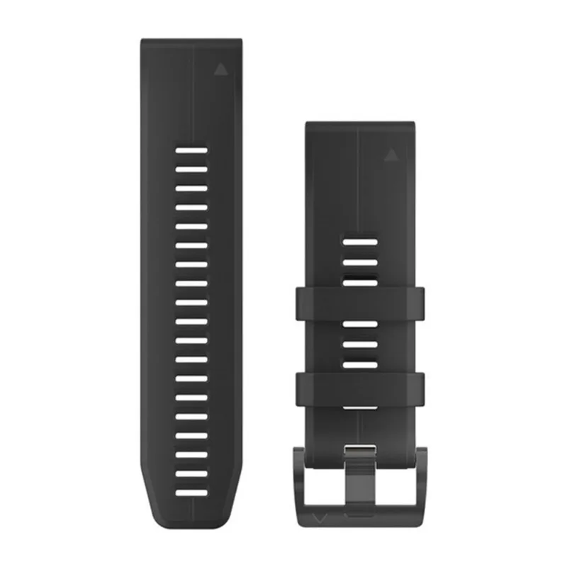 Pulseira Garmin QuickFit 26 Preta Descent Mk1, Mk2i, Mk3i-51 mm/Enduro 3/fênix 3, 5X, 6X, 7X Pro, 8, 8 Pro/Instinct 3-50mm