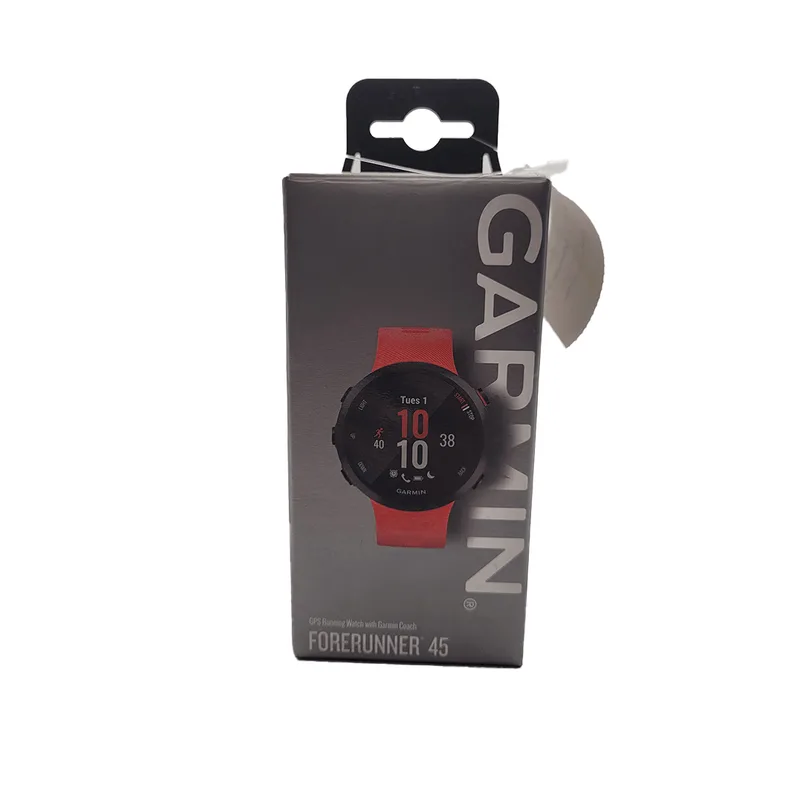 Outlet Relógio Garmin Forerunner 45 Vermelho EU com Monitor Cardíaco de Pulso com GPS