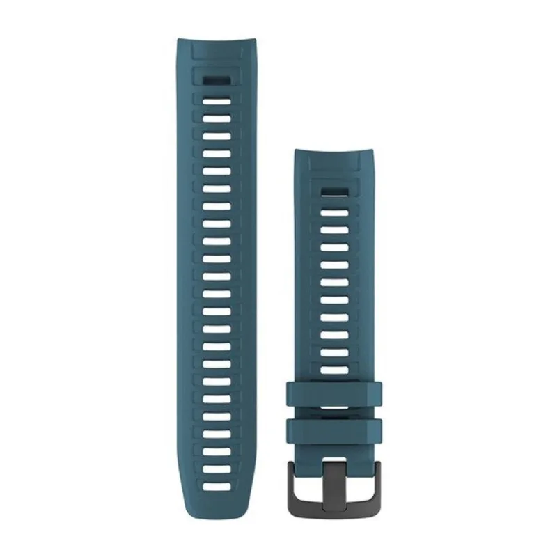 Pulseira Garmin Instinct Azul Silicone - Instinct - Edição Padrão, Instinct - Edição Tática, Instinct Solar - Edição Padrão e Instinct Solar - Edição Tática