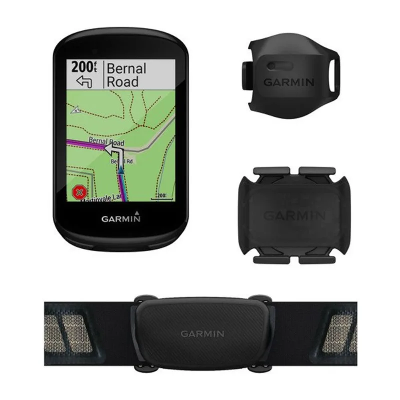 Ciclocomputador com GPS Garmin Edge 830 Bundle TouchScreen com Mapeamento de Informações com Monitor Cardíaco e Sensor de Velocidade e Cadência