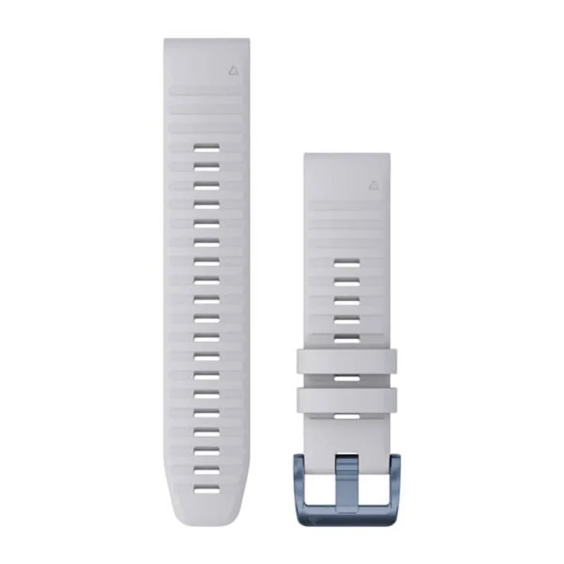 Pulseira Garmin QuickFit 22 Branco Approach S60, S62, S70/Descent G1, G2/epix PRO gen 2-47 mm/fênix 5, Plus/fênix 6, 7, 8, E/FR 955, 965, 970/Instinct-45 mm/MARQ