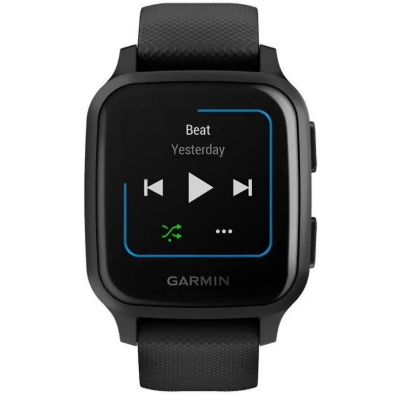 Monitor Cardíaco de Pulso Garmin Venu SQ com GPS Preto