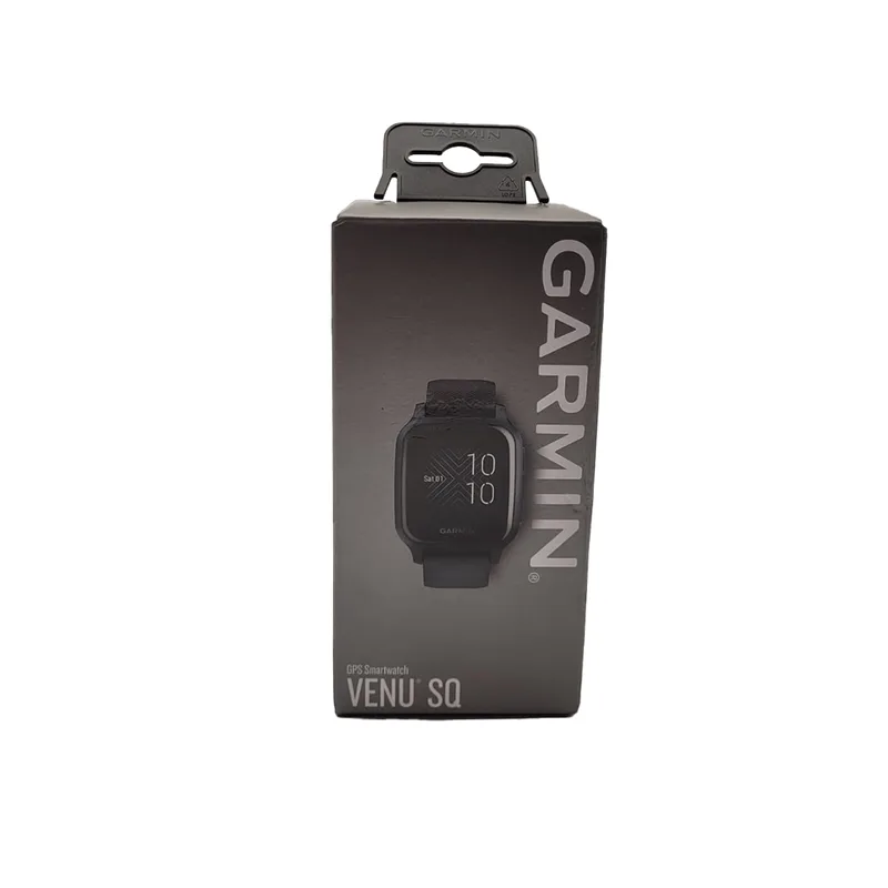 Outlet Relógio Garmin Venu Sq Cinza WW com Monitor Cardíaco de Pulso com GPS