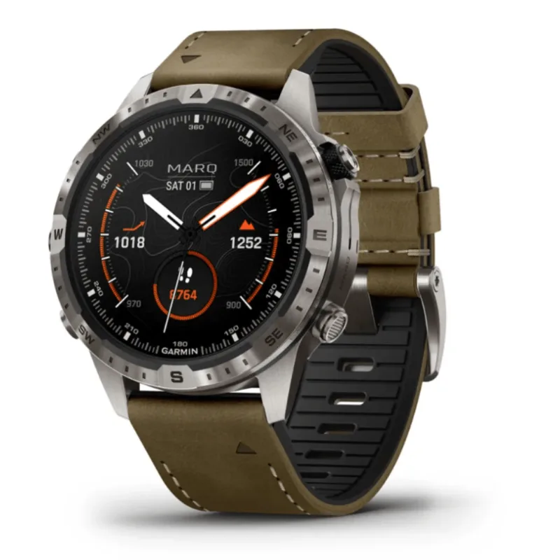 Relógio Garmin Marq Geração 2 com Monitor Cardíaco de Pulso Adventurer