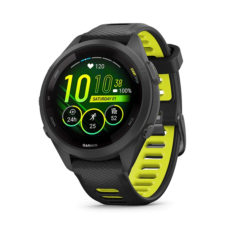 Garmin Forerunner 265S Black - Amp Yellow / One Size