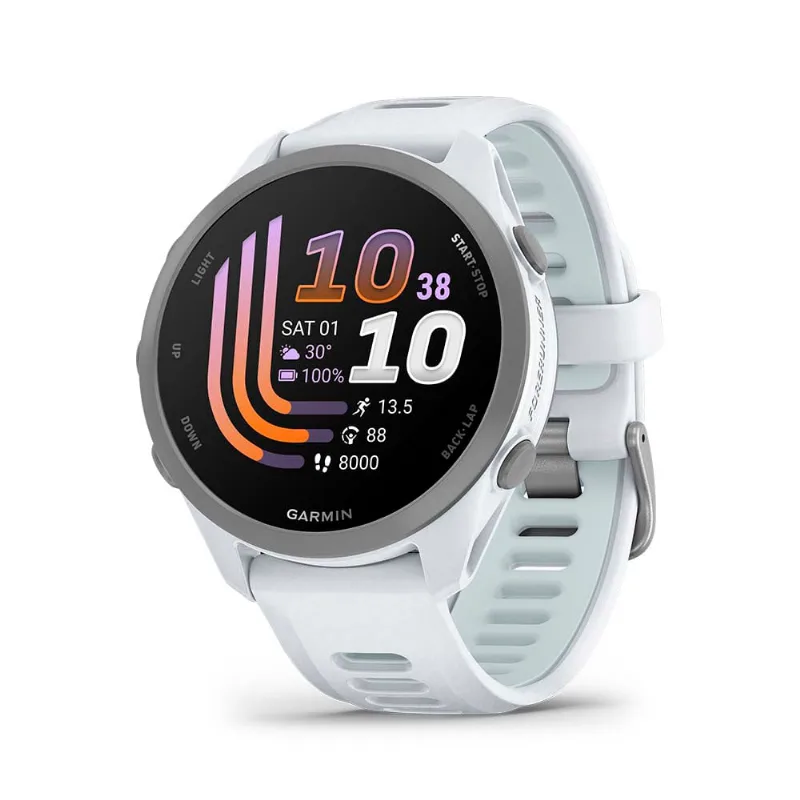 Relógio Garmin Forerunner 170 Marfim e Azul nuvem
