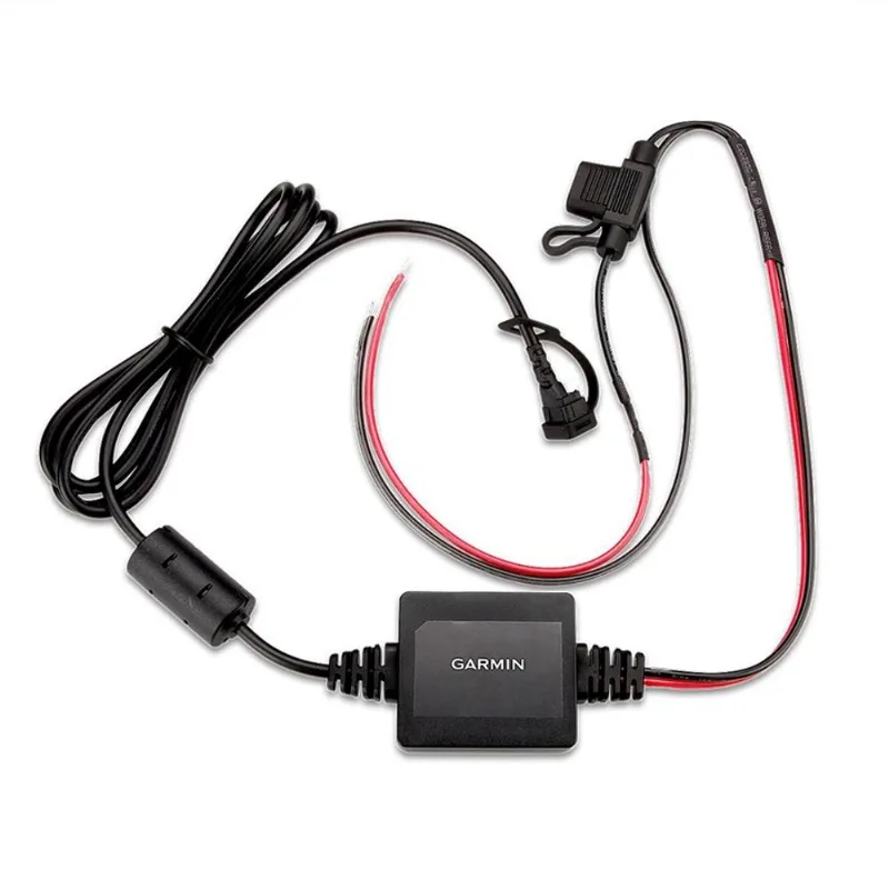 Cabo carregador automotivo de moto Garmin Zumo Preto