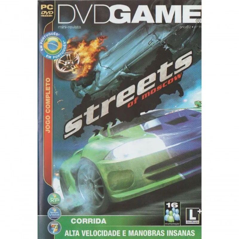 Revista Cd Expert Streets Of Moscow Jogo Completo Para Pc