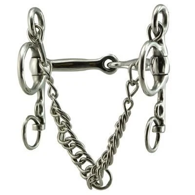 Coronet Jointed Mouth Pelham Bit 4.75 6