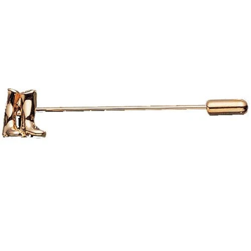 Exselle Boots Stick Pin Gold Plate Gold Plate