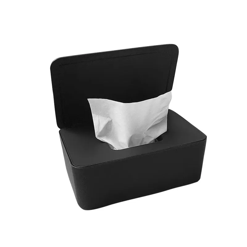 Caixa De Armazenamento De Máscara Descartável Caixa De Máscara De Capa Flip À Prova De Poeira