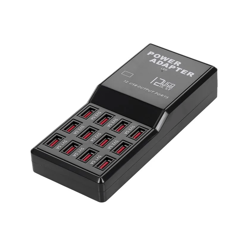 Estação De Carregamento Inteligente Com 12 Portas Usb Dock De Carregamento Usb