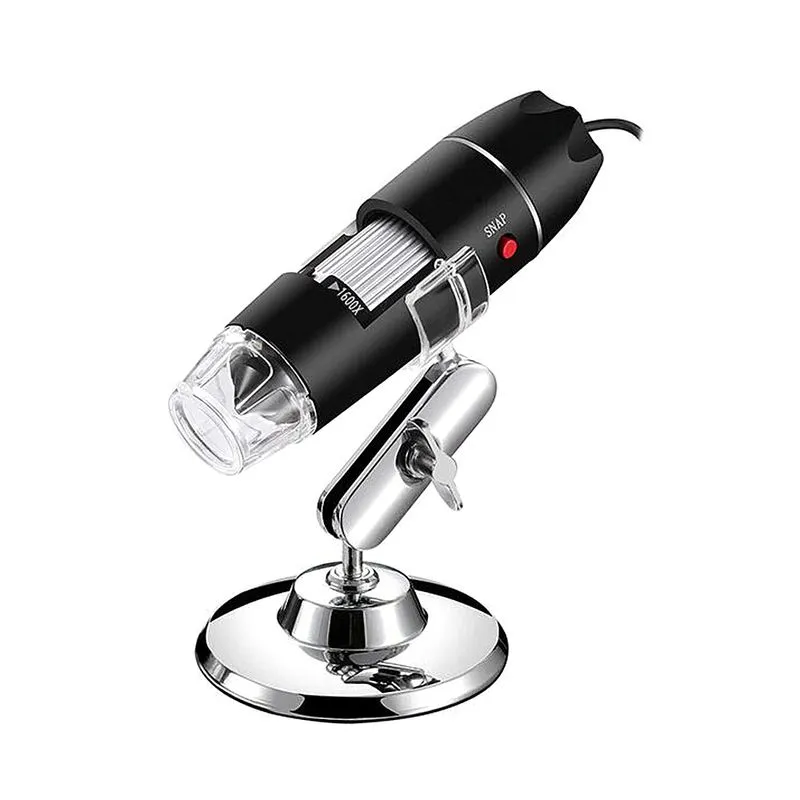 Microscópio Digital Com Fio 1600x Microscópio Portátil Portátil
