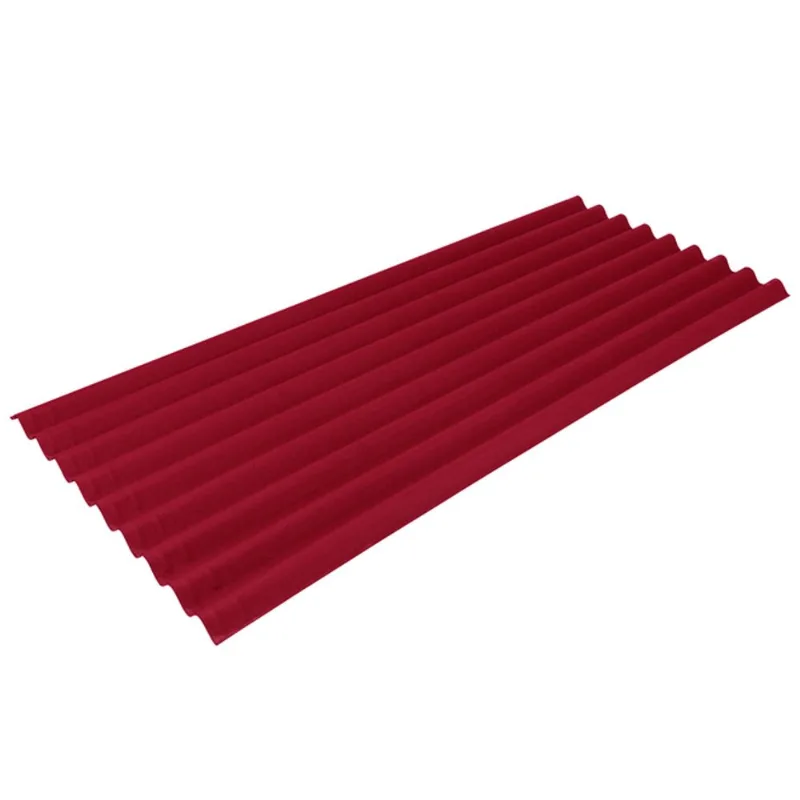 Ondura Premium9 34.5-in x 79-in Red Asphalt Roof Panel