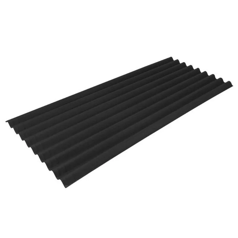 Ondura Premium9 - 34.5-in x 79-in Black Asphalt Roof Panel