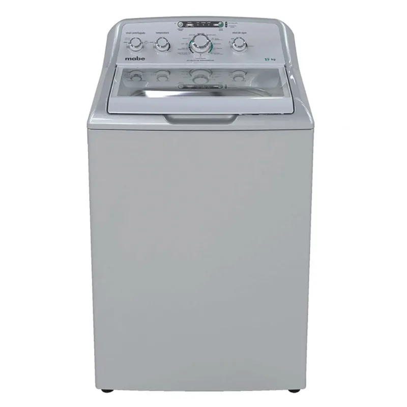 Lavadora Automática de 19 kg gris Mabe LMA79104WGAB1