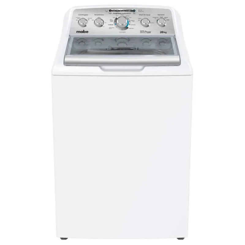Lavadora automática Mabe 20 kg blanco