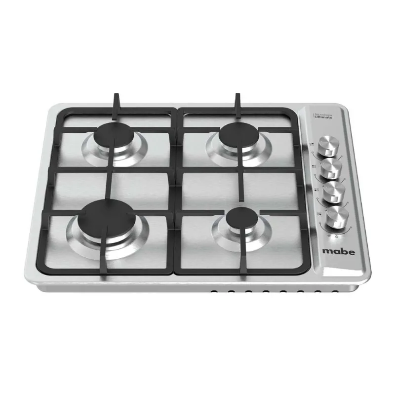 Combo parrilla y campana Mabe inox 60 cm pm6040cm6040