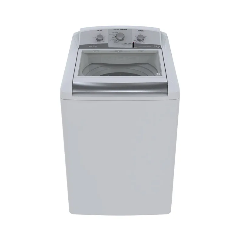 Lavadora Automática con Infusor y Tapa Soft Close de 19Kg Blanca Mabe