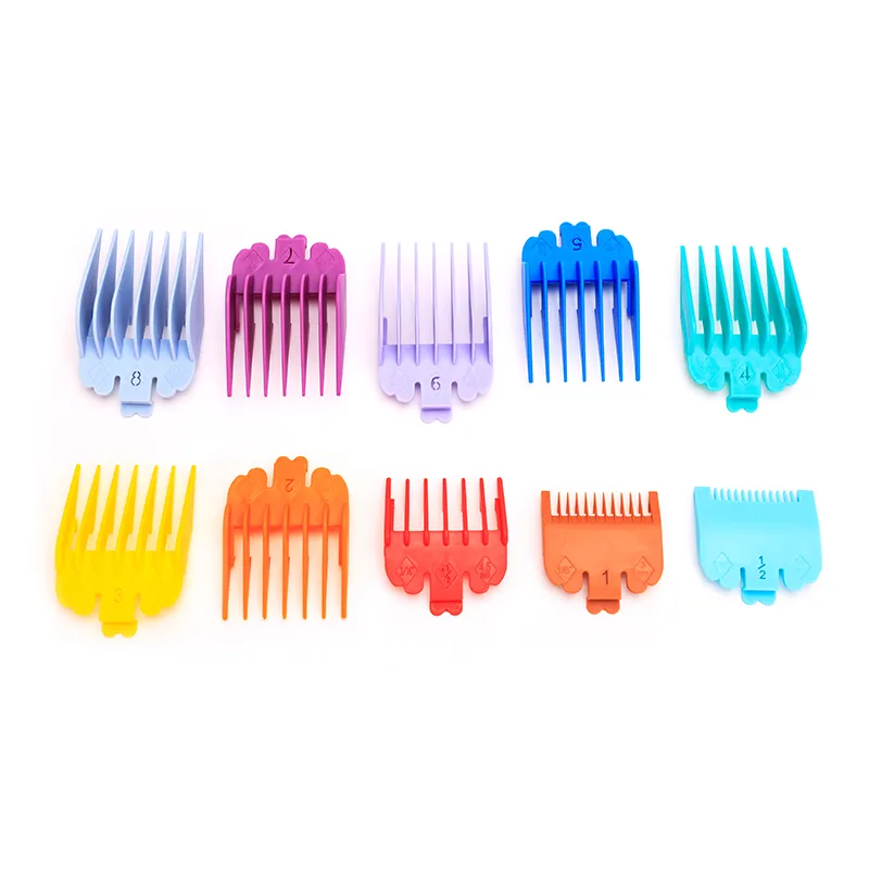 10pcs Universal Elétrico Cortador De Cabelo Limite Pente 3-25mm