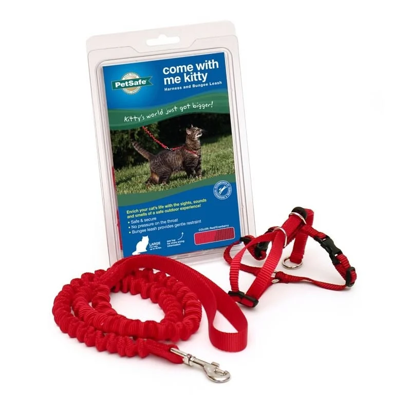 PetSafe Come With Me Kitty Harness Red / Large