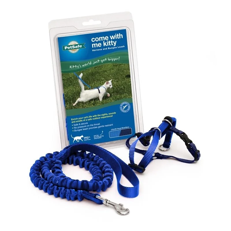 PetSafe Come With Me Kitty Harness Royal Blue / Kitten/Small