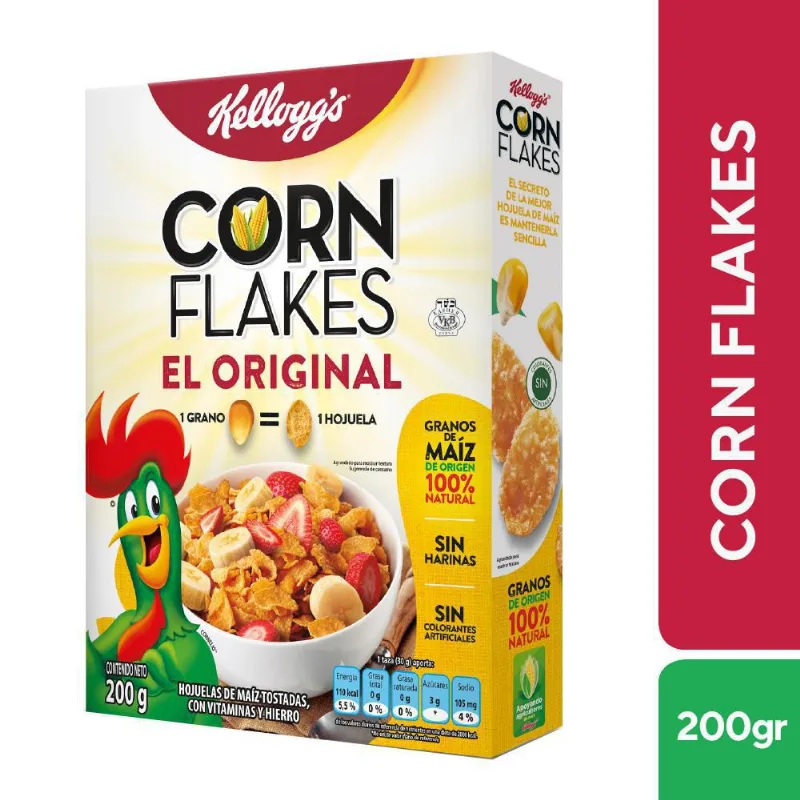 CEREAL CORN FLAKES CORN FLAKES 200 gr