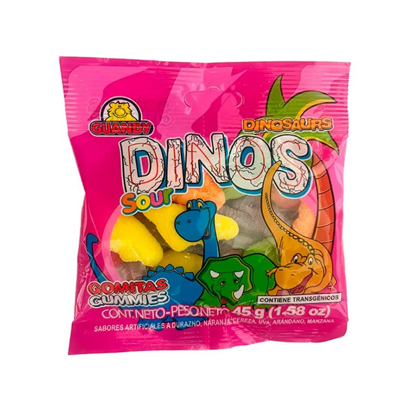 Gomitas GummieS Dinos Guandy 45GR