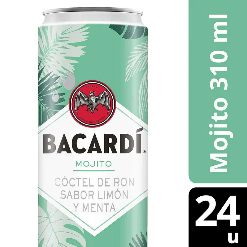 Lista Para Tomar Bacardi Mojito Red 310ml