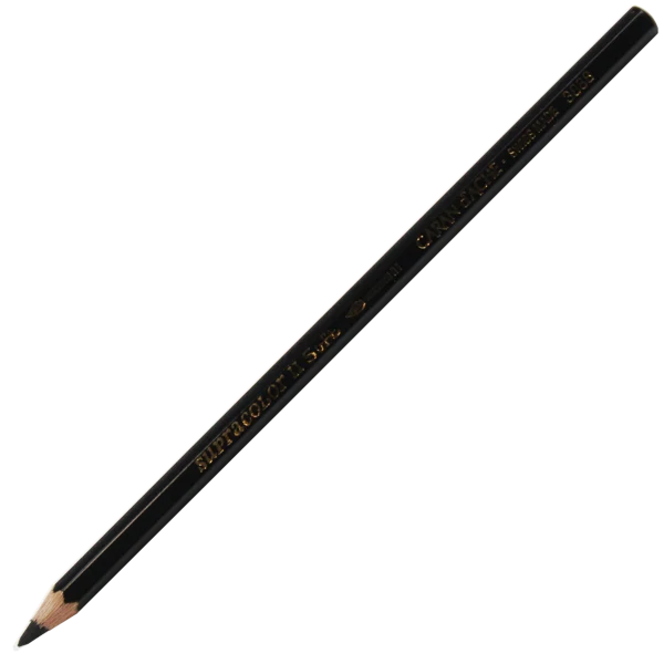 Lápis Aquarelado Caran D'Ache Supracolor Tom Preto 009 Black