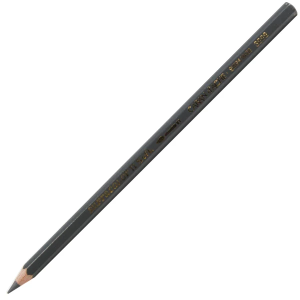 Lápis Aquarelado Caran D'Ache Supracolor Tom Cinza 495 Slte Grey