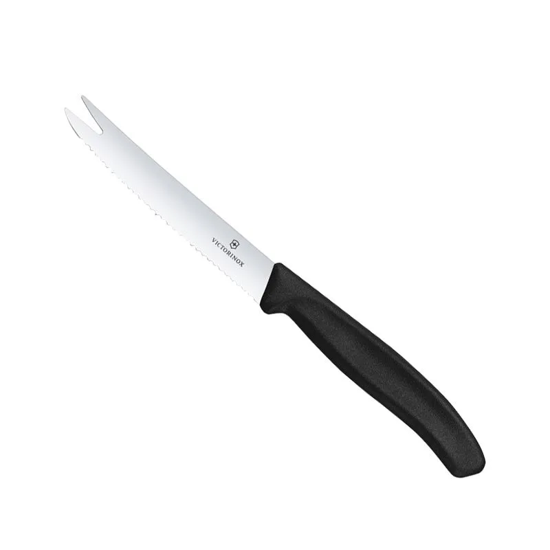 Faca Queijo Cabo Preto 4" Swiss Classic - Victorinox
