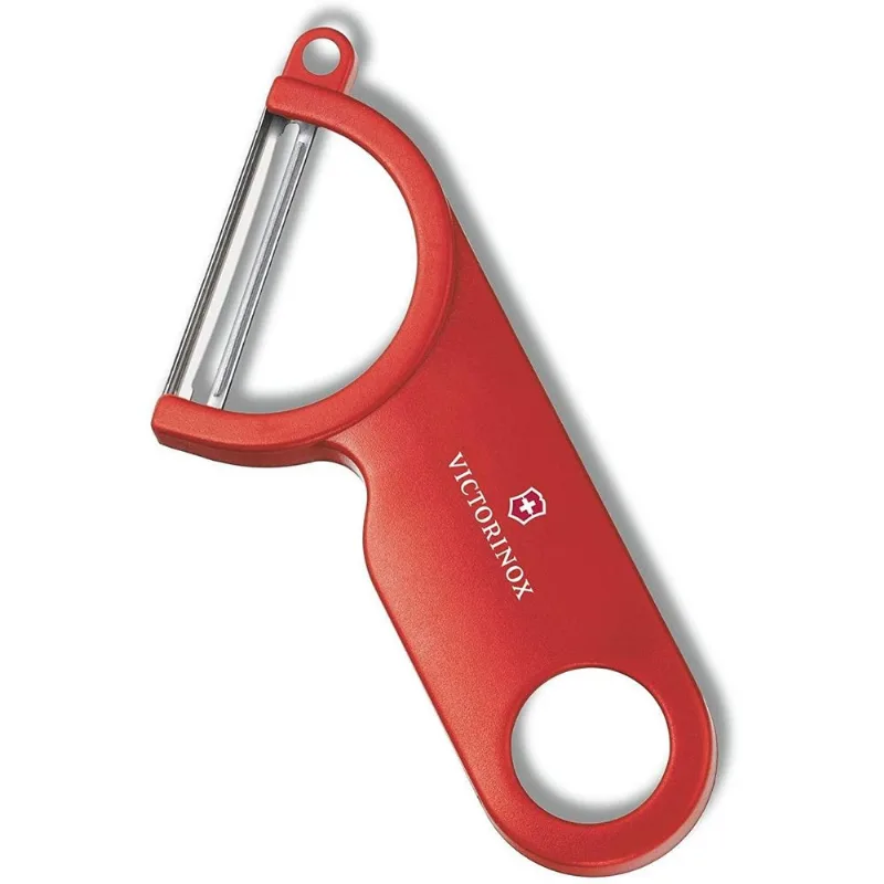 Descascador Frutas E Legumes Lâmina Lisa Vermelho Victorinox