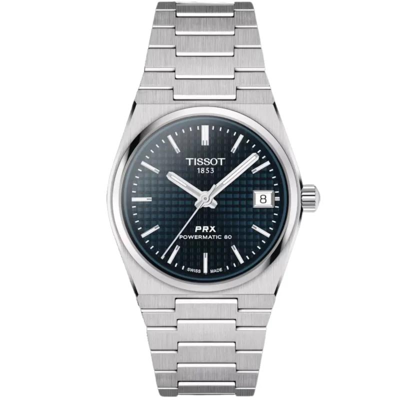 Relógio Tissot PRX Powermatic 80 Azul T137.207.11.041.00 35 mm