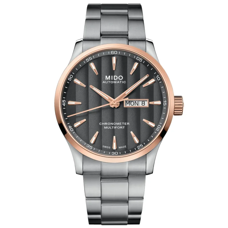 Relógio Mido Multifort Automatico Antracite M038.431.21.061.00