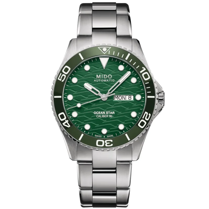 Relógio Mido Ocean Star 200C Automático Verde M042.430.11.091.00