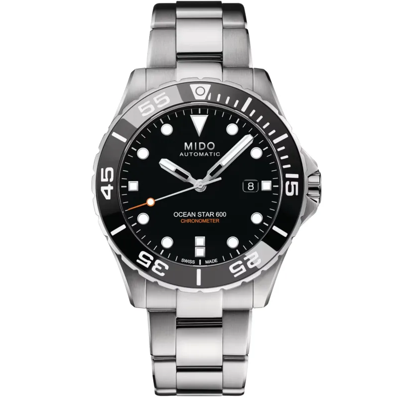 Relógio Mido Ocean Star 600 Automático Preto M026.608.11.051.00