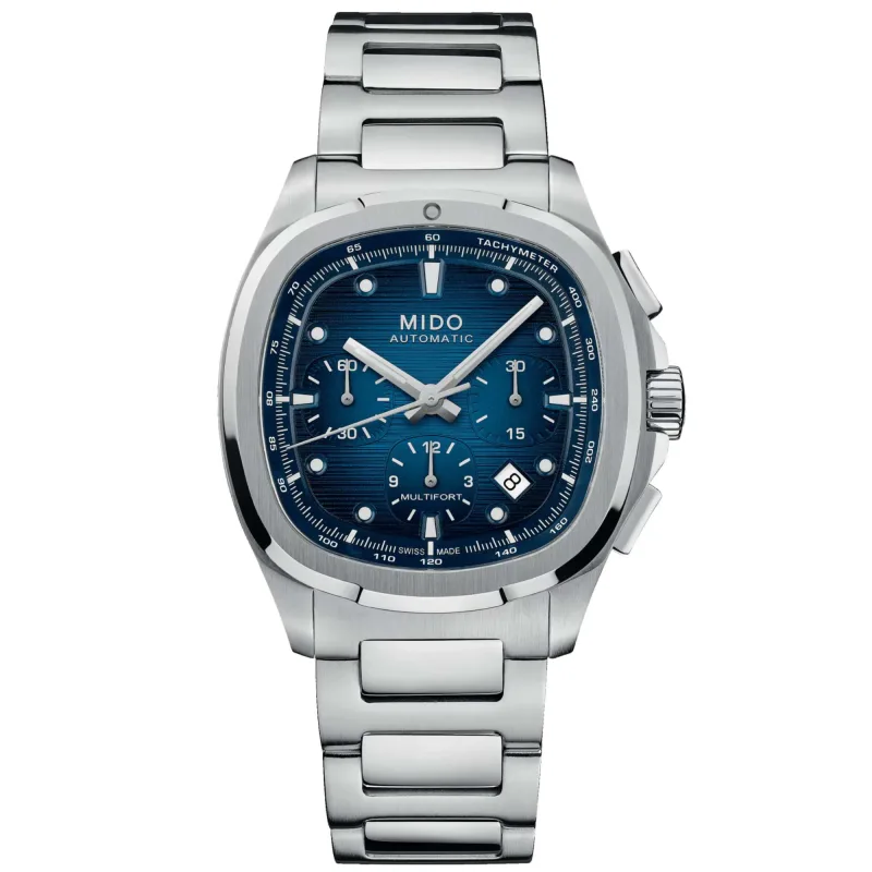 Relógio Mido Multifort TV Chrono Automático Special Edition Azul M049.527.11.041.00