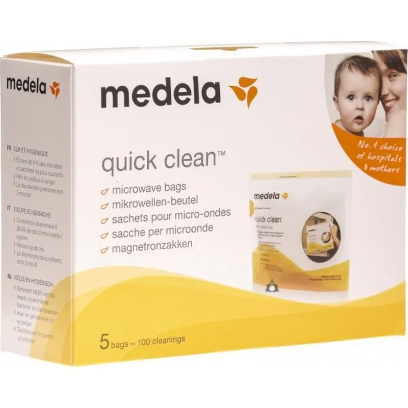 Sacos Para Microondas Com 5 Unidades - Quick Clean