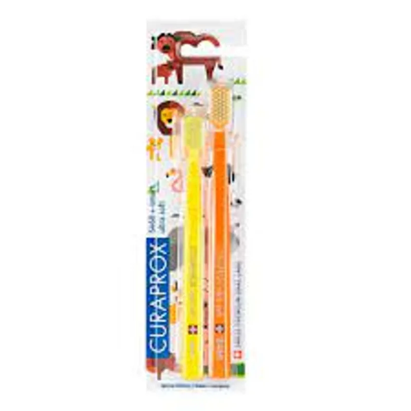 Escova de Dente Curaprox Duo Animal Family Edition
