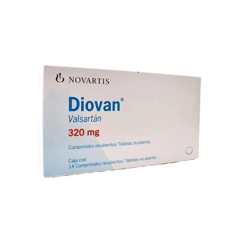 Valsartán Diovan 320 Mg 14 Comprimidos Recubiertos
