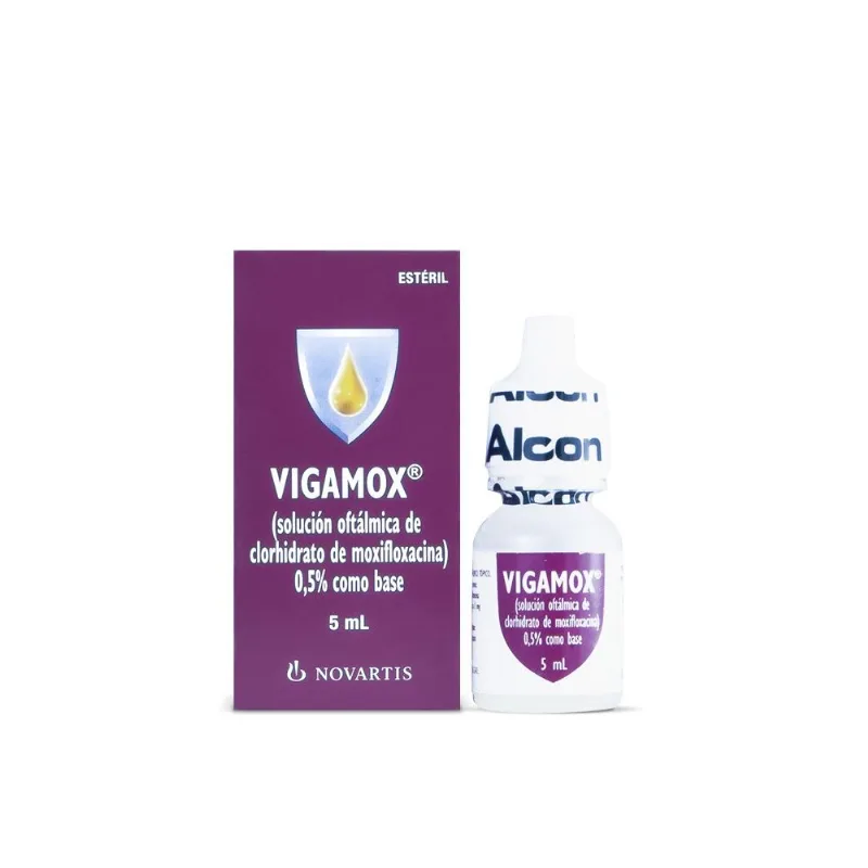 Vigamox 0,5% Solución Oftálmica Frasco con 5 Ml