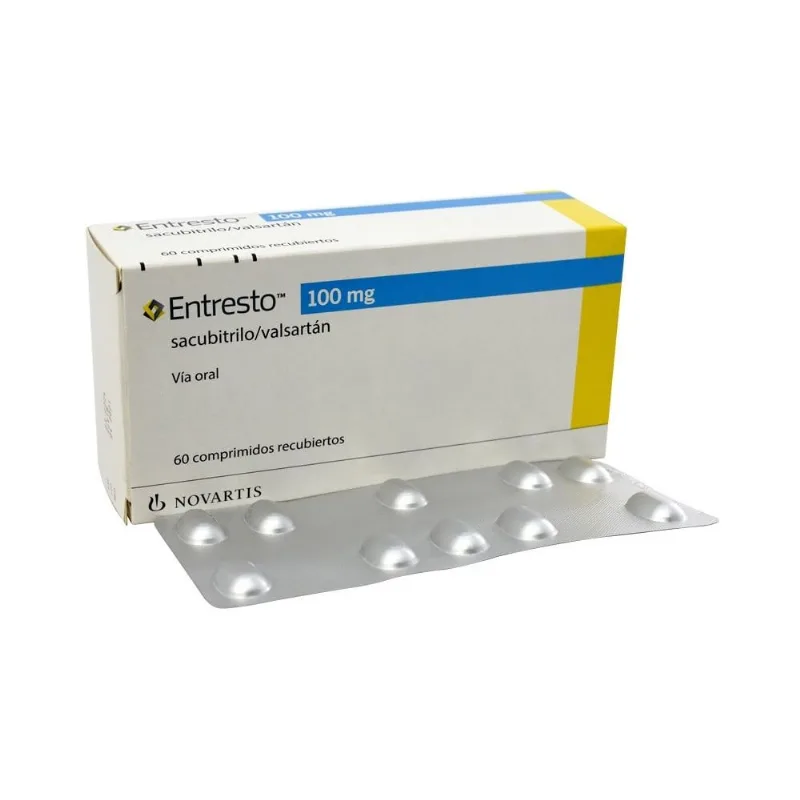 Entresto 100 Mg Caja con 60 Comprimidos Recubiertos