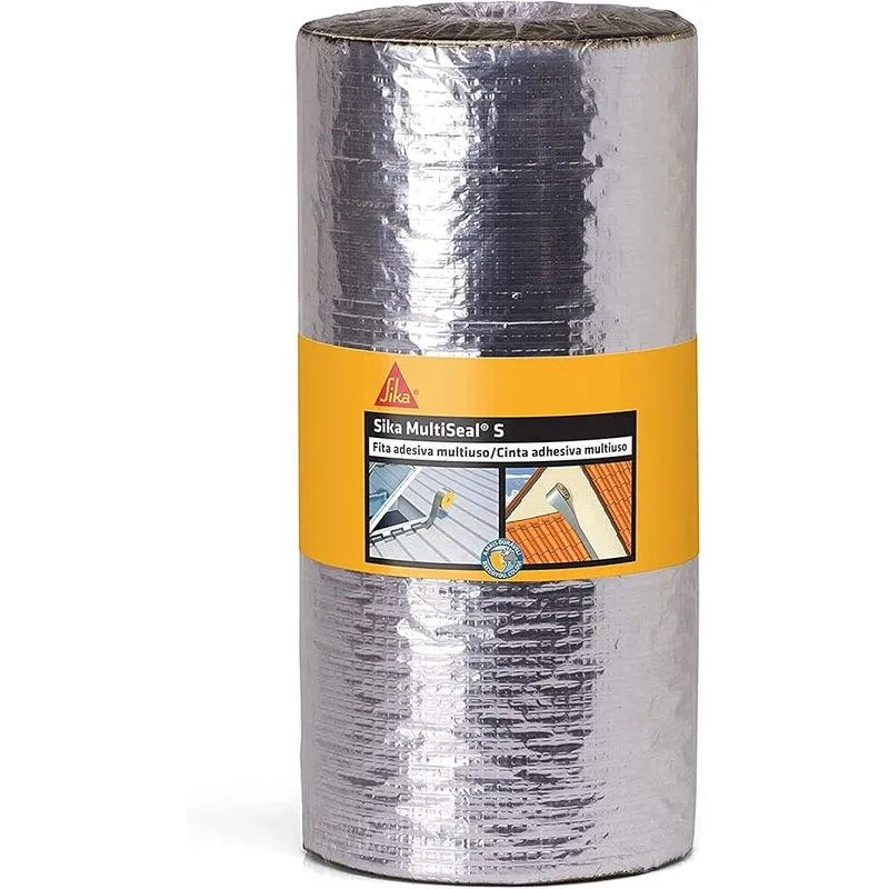 Fita Multiuso 30cmx10mt Alumínio SIKA FITA MULTIUSO 30CMX10MT SIKA ALUMINIO