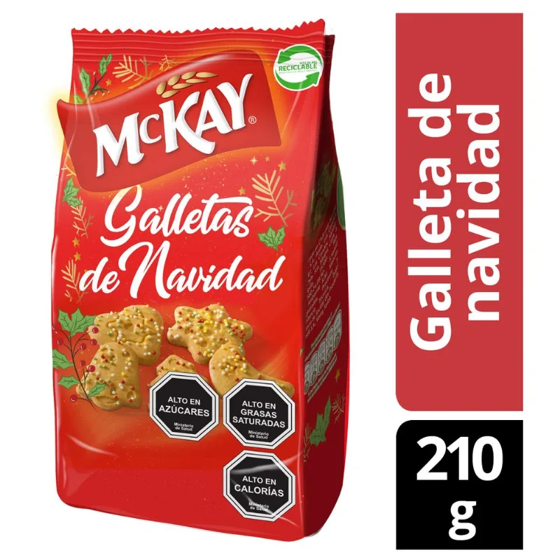 Galletas Navidad Mckay 210 g