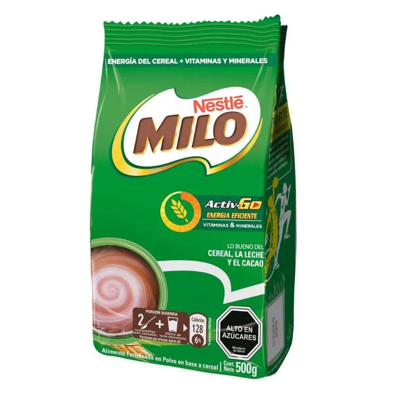 Saborizante para Leche Milo 500 g