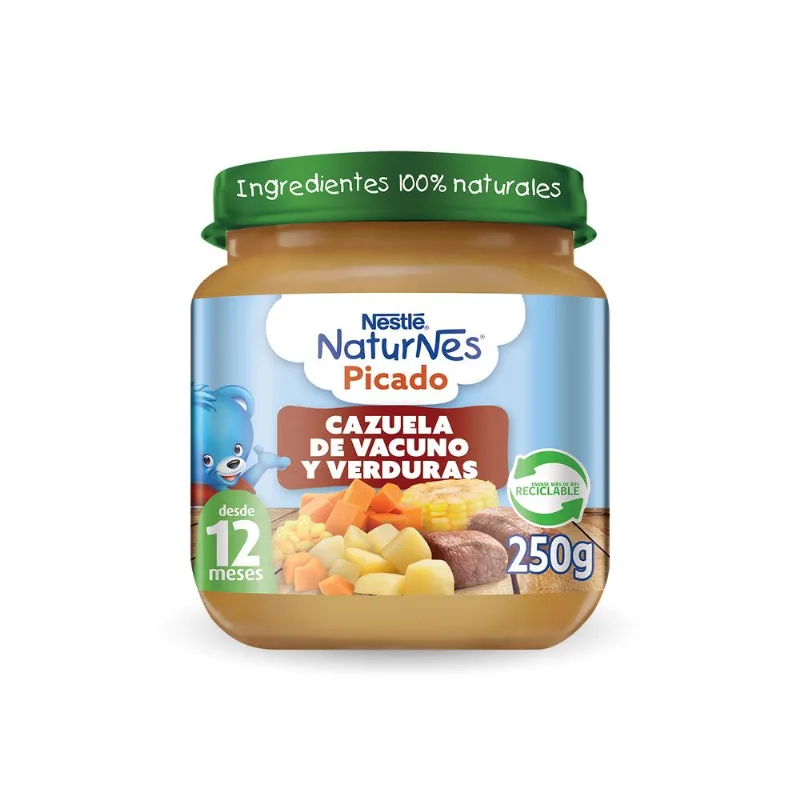 Picado Naturnes Cazuela de Vacuno 250 g