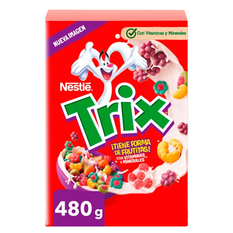 Trix Cereal Sabor A Frutas 480g