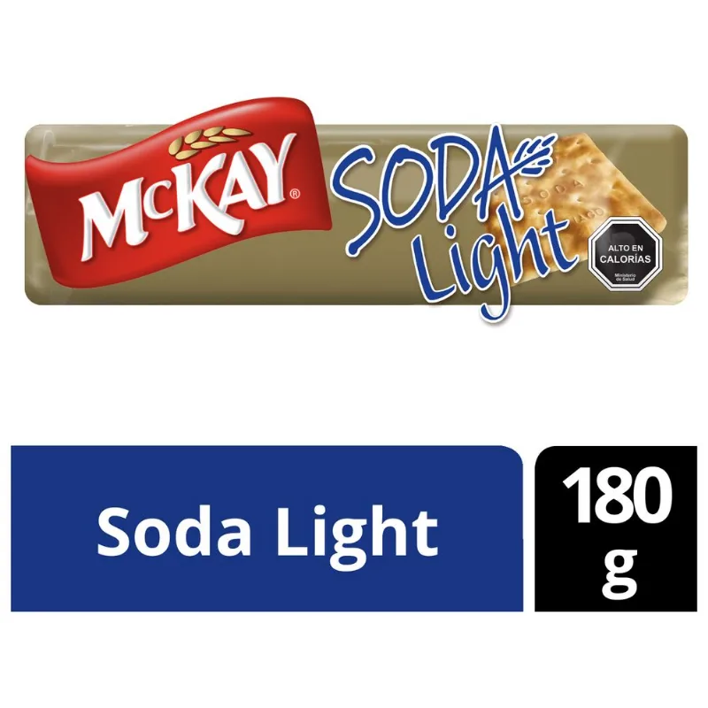 Galletas McKay Soda Light 180 g
