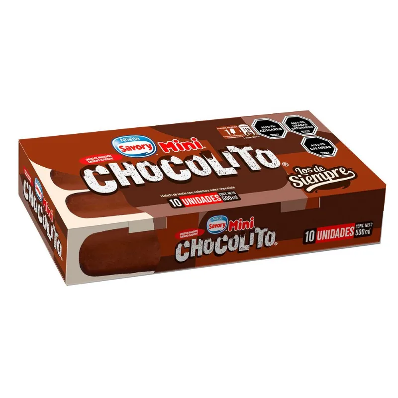 Helado Chocolito Mini Multipack 50 ml 10 un.